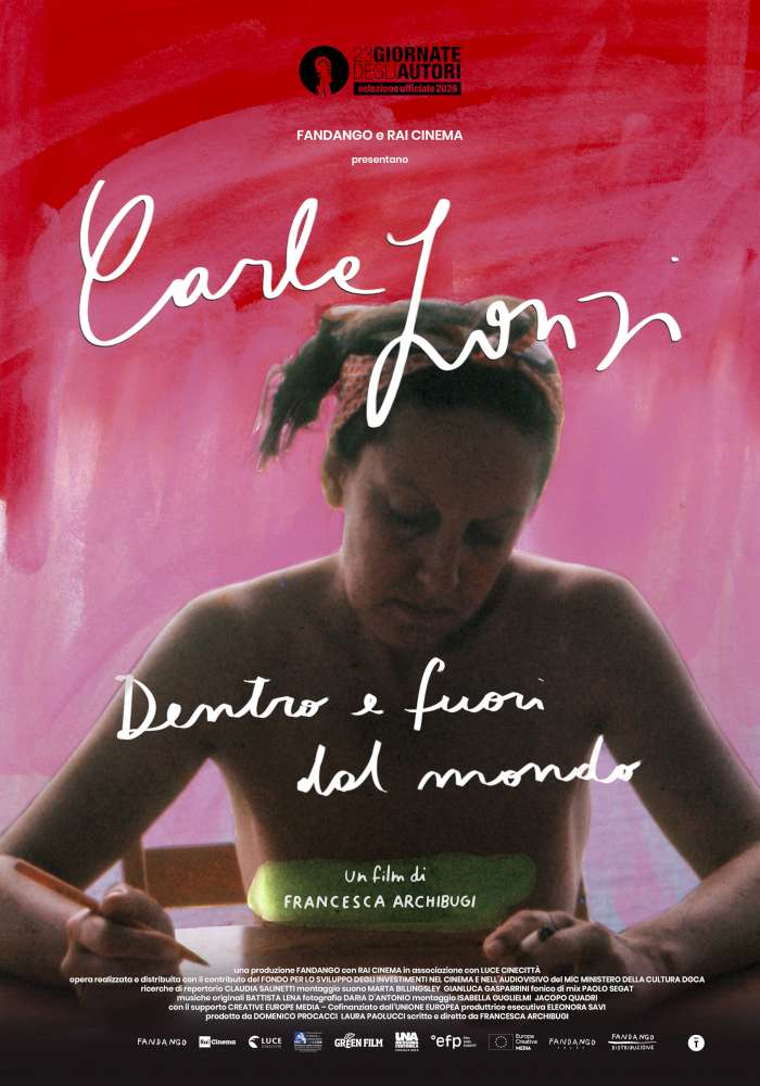 Locandina Carla Lonzi - Dentro e fuori dal mondo